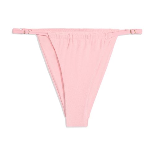 AdjustableRuchedBttm TowelTerryBabyPink2