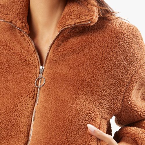 Teddy Bomber Jacket Copper WWT37 16024