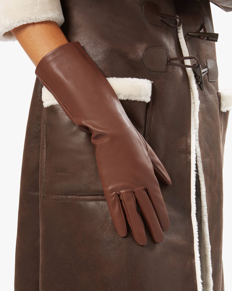 WWW Fall 22 RTW Ecommerce Shoot Vegan Leather Specialty Outerwear Gloves Cacao WWA01 14728 ea93d65c 1e89 49ed 9134 b917f721ace7